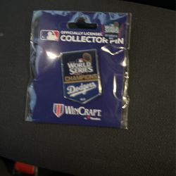 Dodgers World Series Wincraft Official MLB  Pin 