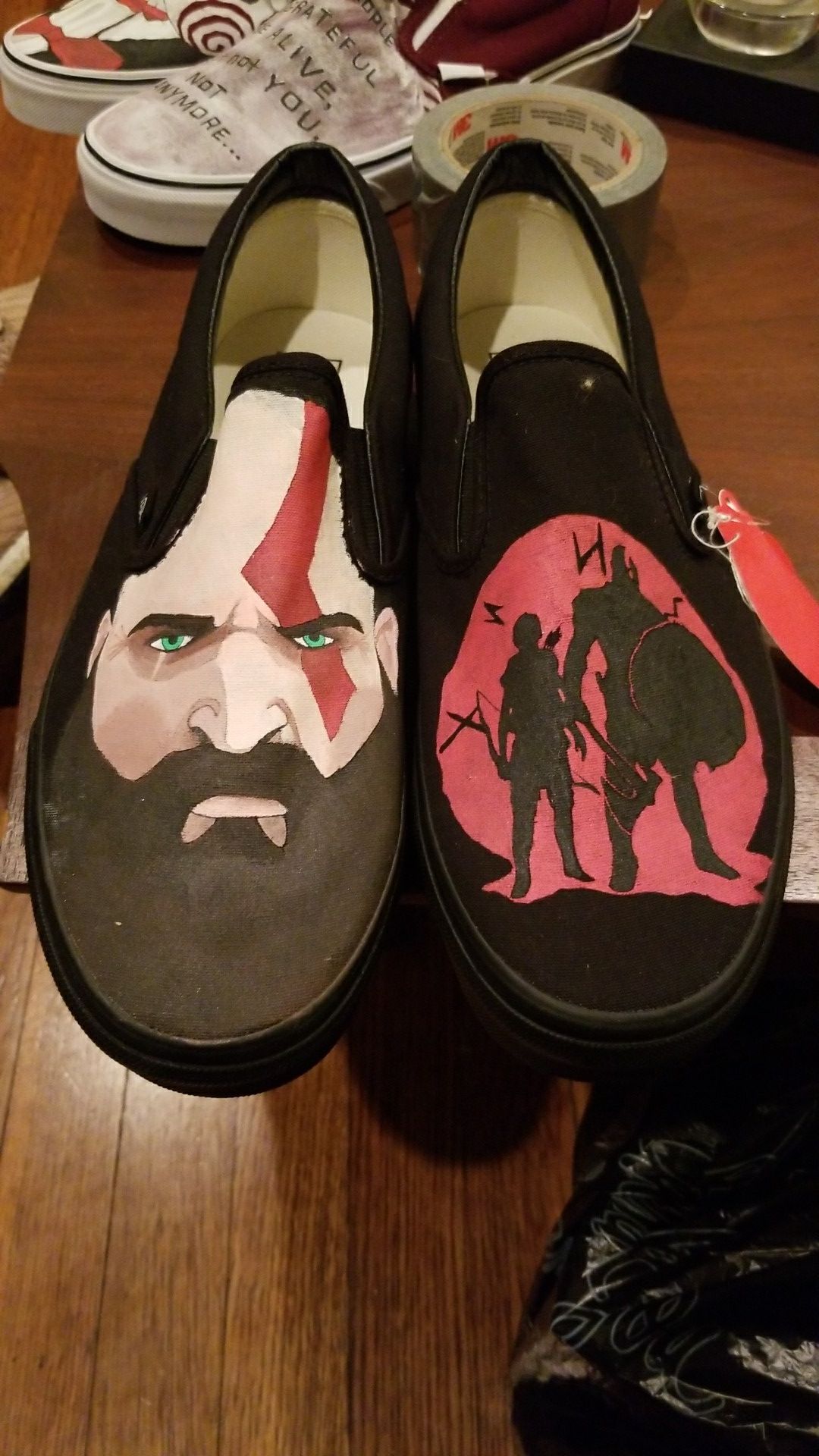 Vans god of war sales
