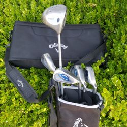 Callaway Bundle- Quiver Bag, Golf Clubs, Bev Cooler