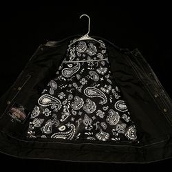 Leather Vest - Medium 