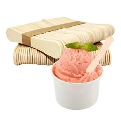 Perfect Stix - PS300BA-100 Wooden Taster Spoons 3.5" Length ( pack of 100)  Plain