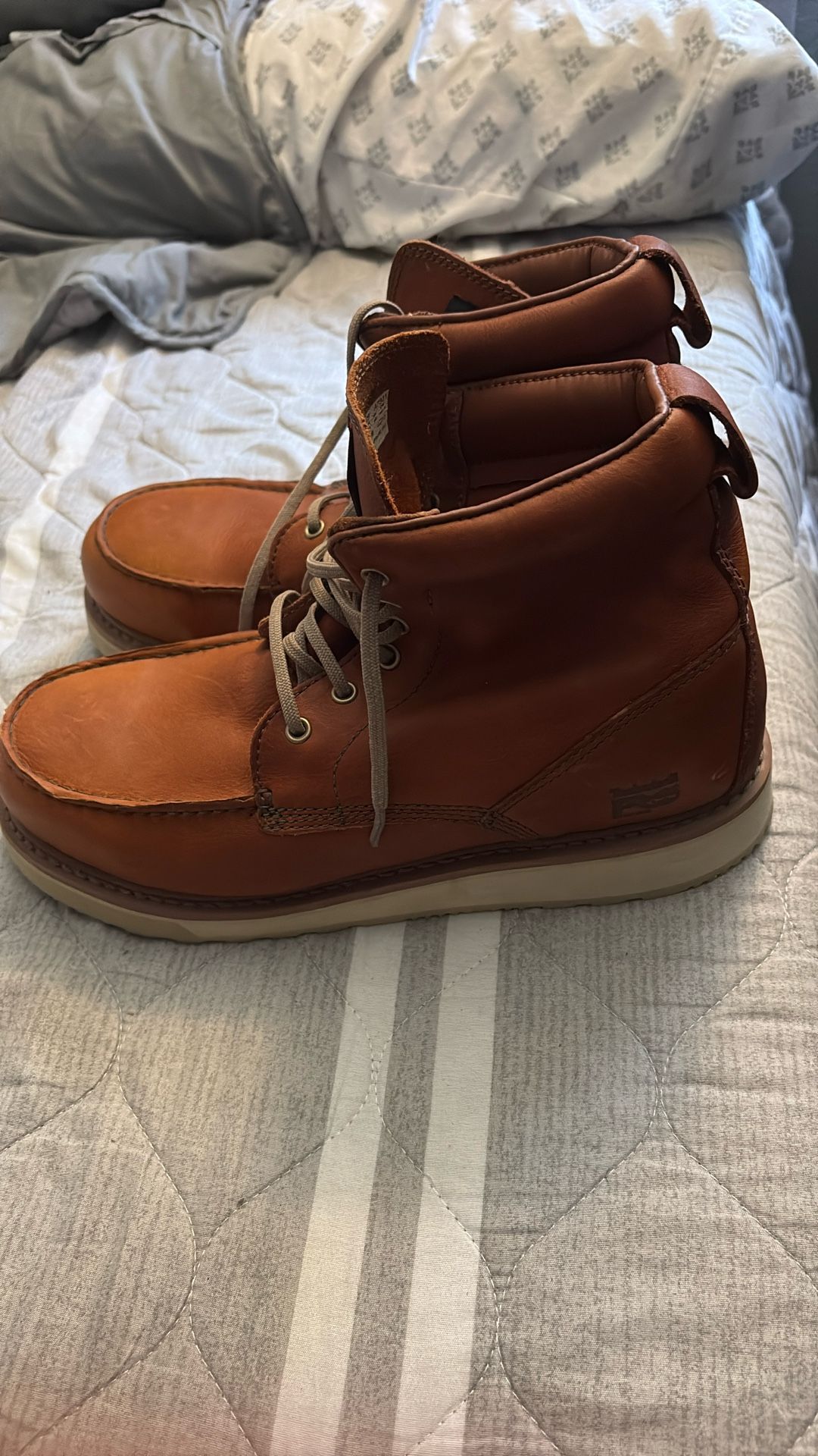Timberland Pro Men’s Steel Toe Wedge Boots