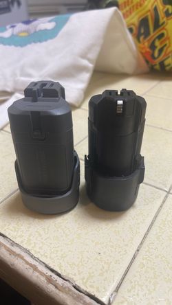 Power Tool Lithium-Ion Battery Pack – Lot of 2