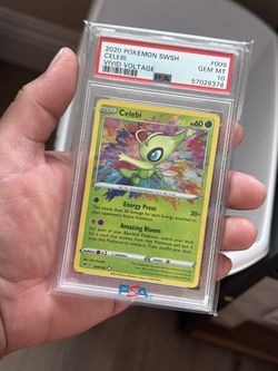 PSA 10 Celebi 009/185 Amazing Rare SWSH
