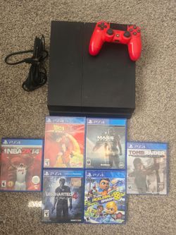 PS4 with new games