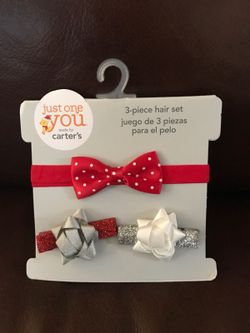 Carter's 3-piece Girls hair set