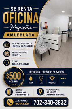 Oficina en renta