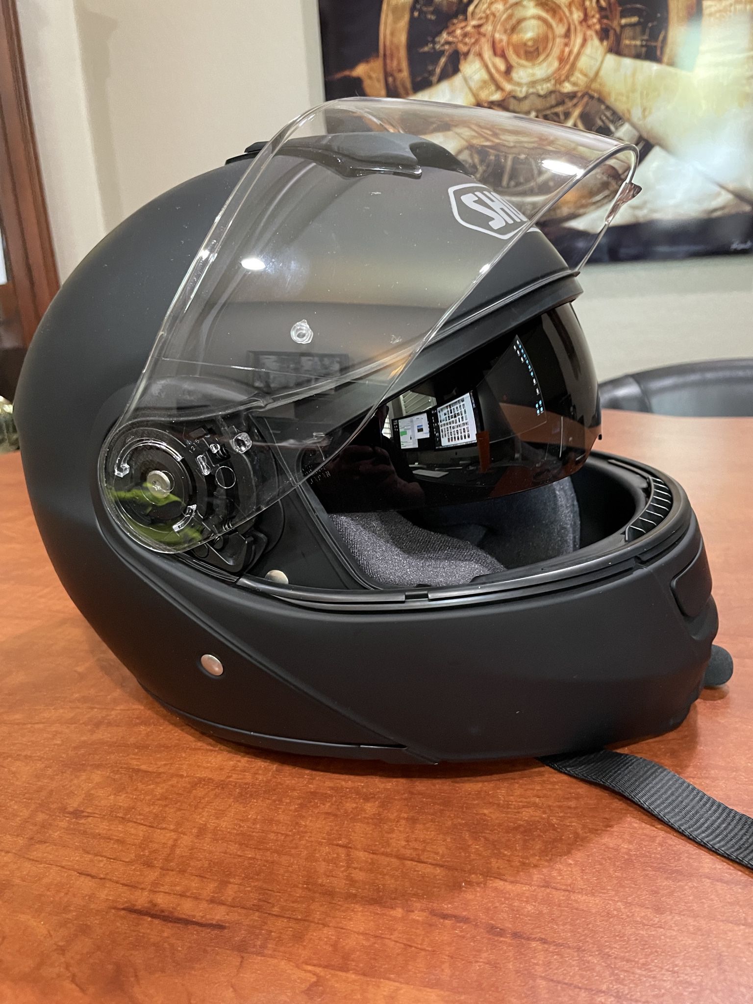 Shoei INCLUDES Scala Rider PakTalk-Neotec II Helmet Large $550