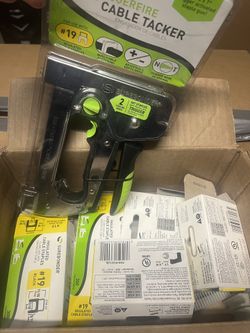 TriggerFire Heavy Duty, Insulated, Narrow Crown, Manual Staple Gun