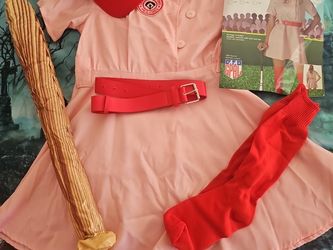 Rockford Peaches Baseball Halloween Costume