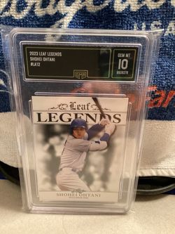 2023 Leaf Legends #12 Shohei Ohtani Gen. Mint 10.