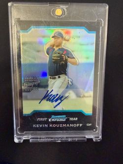 Kevin Kouzmanoff Autograph card