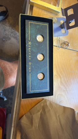Mercury, Dime And Case