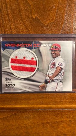Juan Soto Washington Nationals Relic