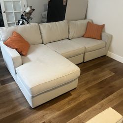 Radley 5 Piece Sectional, Love Seat, Ottoman 