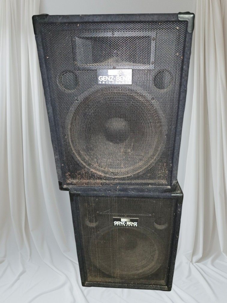 Genz Benz PA Speakers