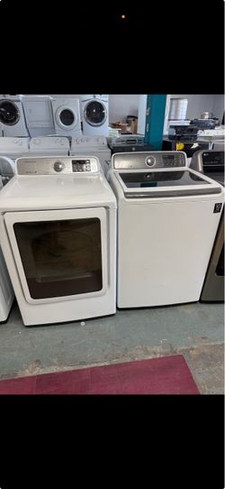 Samsung top load set. Washer and dryer‼️🚨🚨