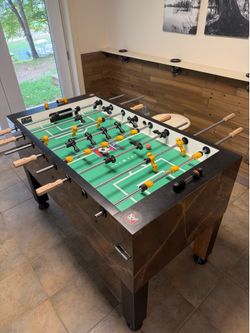 Tornado Coin-Operated Foosball Table – New Bars, Men, Grips & Feet – $750 OBO