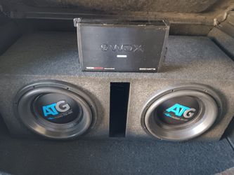 Bass 12s 5000w  + 2k class D monoblock amplifier