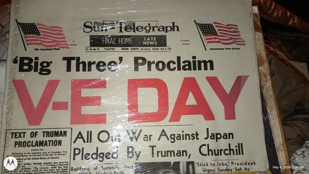 Rare Edition V-Day Headline 