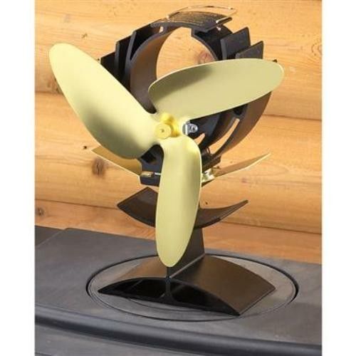 ECOFAN AIRPLUS #802 HEAT POWERED WOOD STOVE FAN NEW!