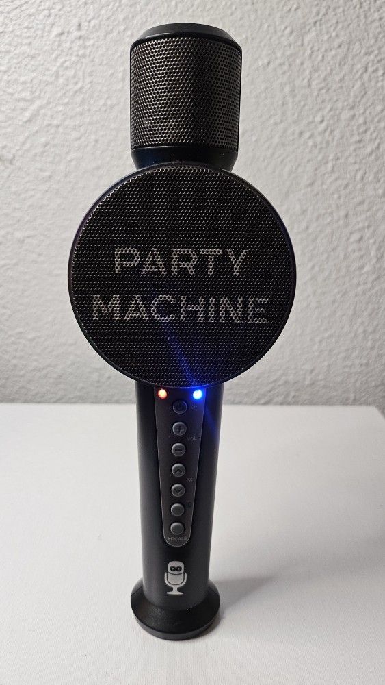 Party Machine Disco Lights Karaoke Mic