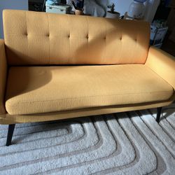 Mid Century Modern Love Seat 