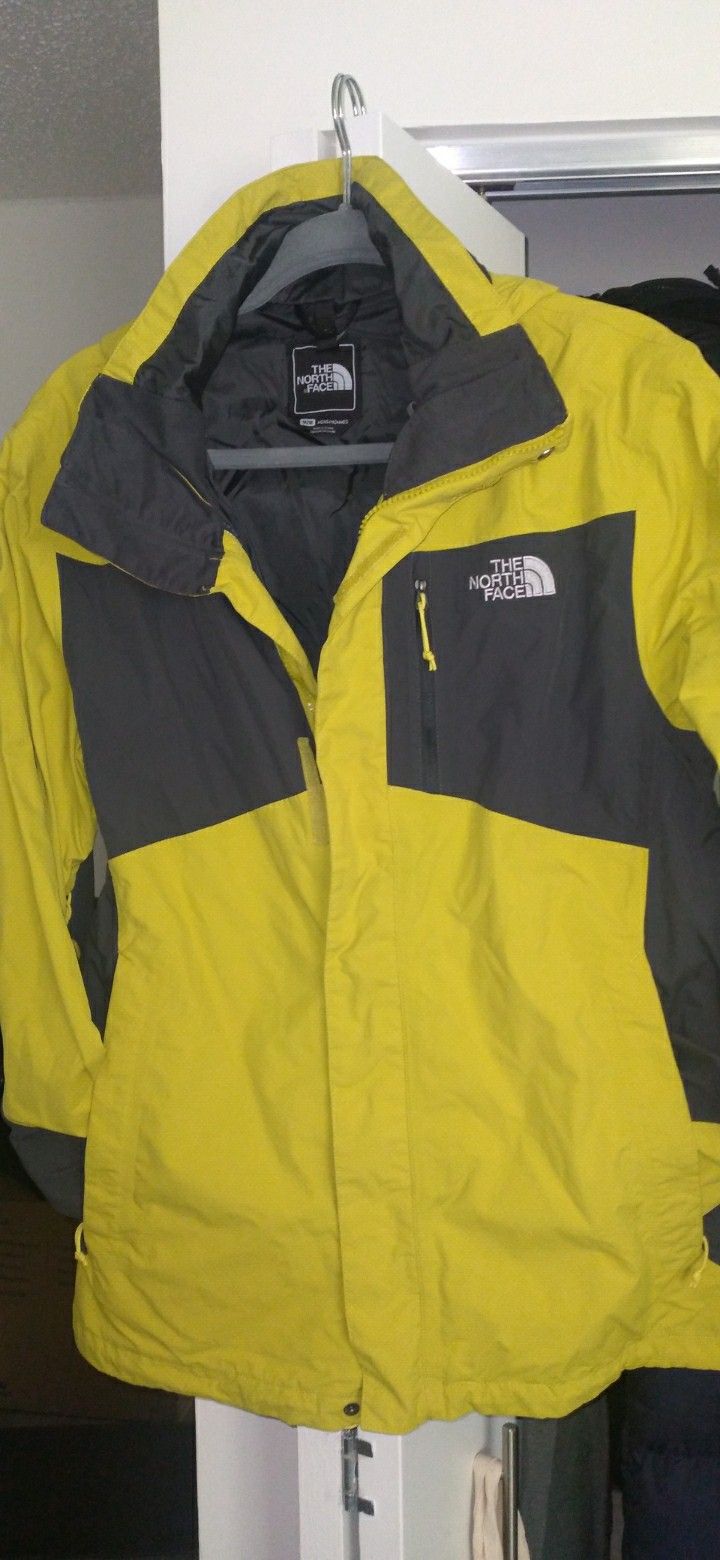 Mens North Face Jacket NWOT letting go for $165 or Mens North Face Puffer Vest wore 1x letting it go for $165