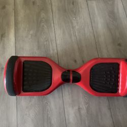 Red hoverboard