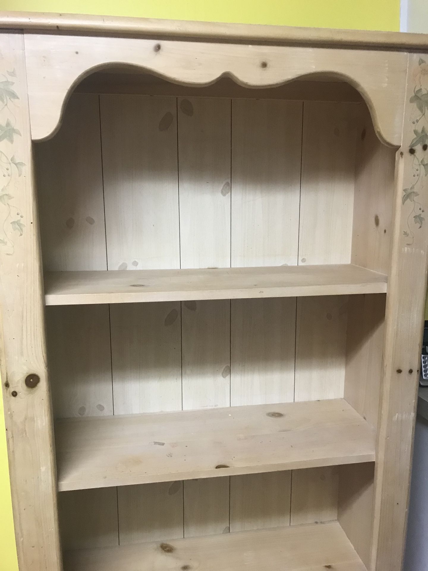 Real wood cabinet