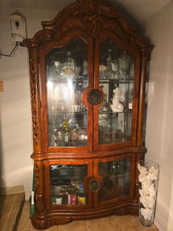 traditional, carved wooden curio
