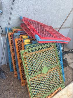 Colorful gate