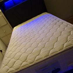 Twin LED Light Bed With Charging  Station