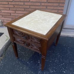 Midcentury Mcm Mid Century Modern Brutalist Vintage End Table