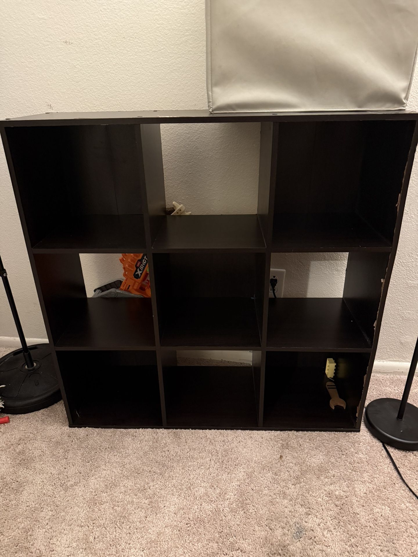 11” 9 Cube organizer shelf