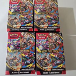 Mega Evolutions Booster Bundles 