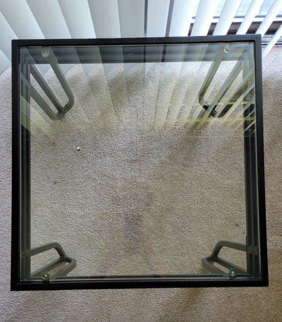 Iron Patio Table With Glass Top