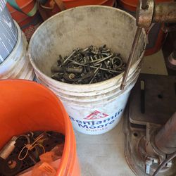 Bucket of nails