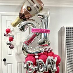 Birthday Balloon Arrangement