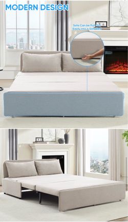 Queen Sleeper Sofa + 2 extra Mattress