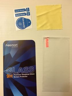 Qty . : 2 - Samsung Galaxy S6 Tempered Glass