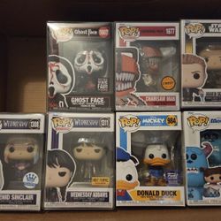 Funko Pops Lot 