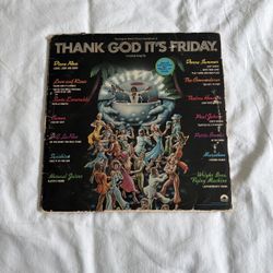 Thank God It's Friday - Motion Picture Soundtrack - 1978 12” Vinyl 3 LP Record Aly