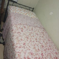 Twin Sized Bed (Bedsheets Not Included)