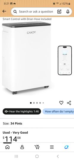 Candy dehumidifier