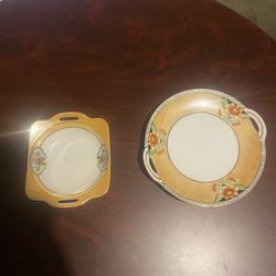 Rare China Excellent Condition Made In Japan Two Pieces