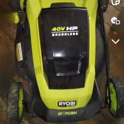 RYOBI 40V HP Brushless 20" Push Mower