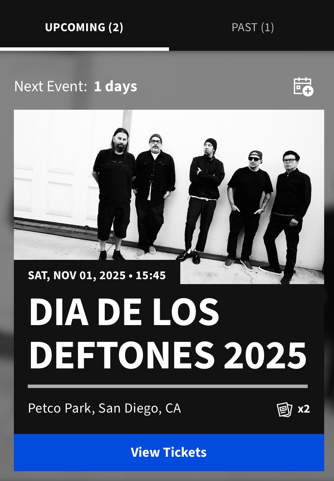 ga floor dia de los deftones 