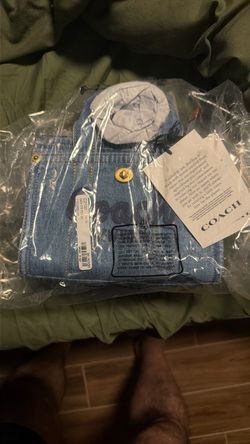 Coach Denim Handbag with Tags