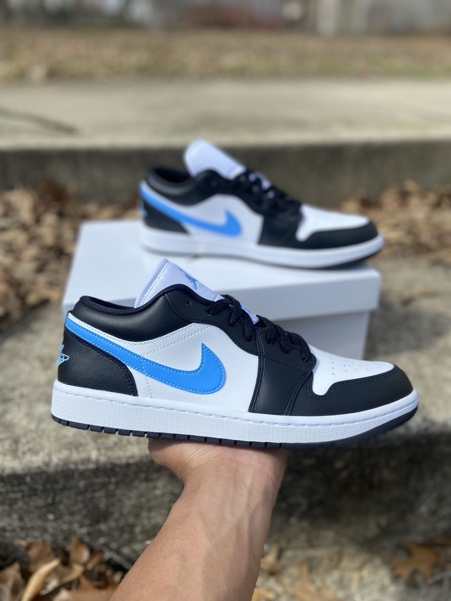 Nike Air Jordan 1 Low ‘University Blue’ Size 10.5 Men’s (12 Women’s) Shoe